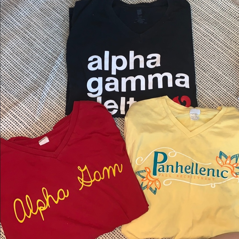 AGD shirt bundle (m & one xl that fits small)